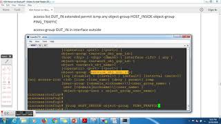 Cisco ASA Firewall Video - 11 (Chapter - 4-Object Group Part-3)