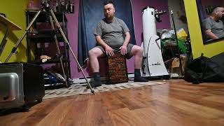 Unlike pluto broken string cajon cover