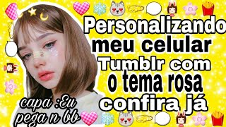 🌸💫👀•|Personalizando meu celular no tema rosa•|👀💫🌸 screenshot 5
