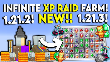 BESTE 1.21 ONEINDIGE RAID FARM Minecraft Tutorial - GOEDKOOP & EENVOUDIG 1.21.2 & 1.21.3!