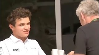 LANDO NORRIS Chitchat in Bahrain | BahrainGP