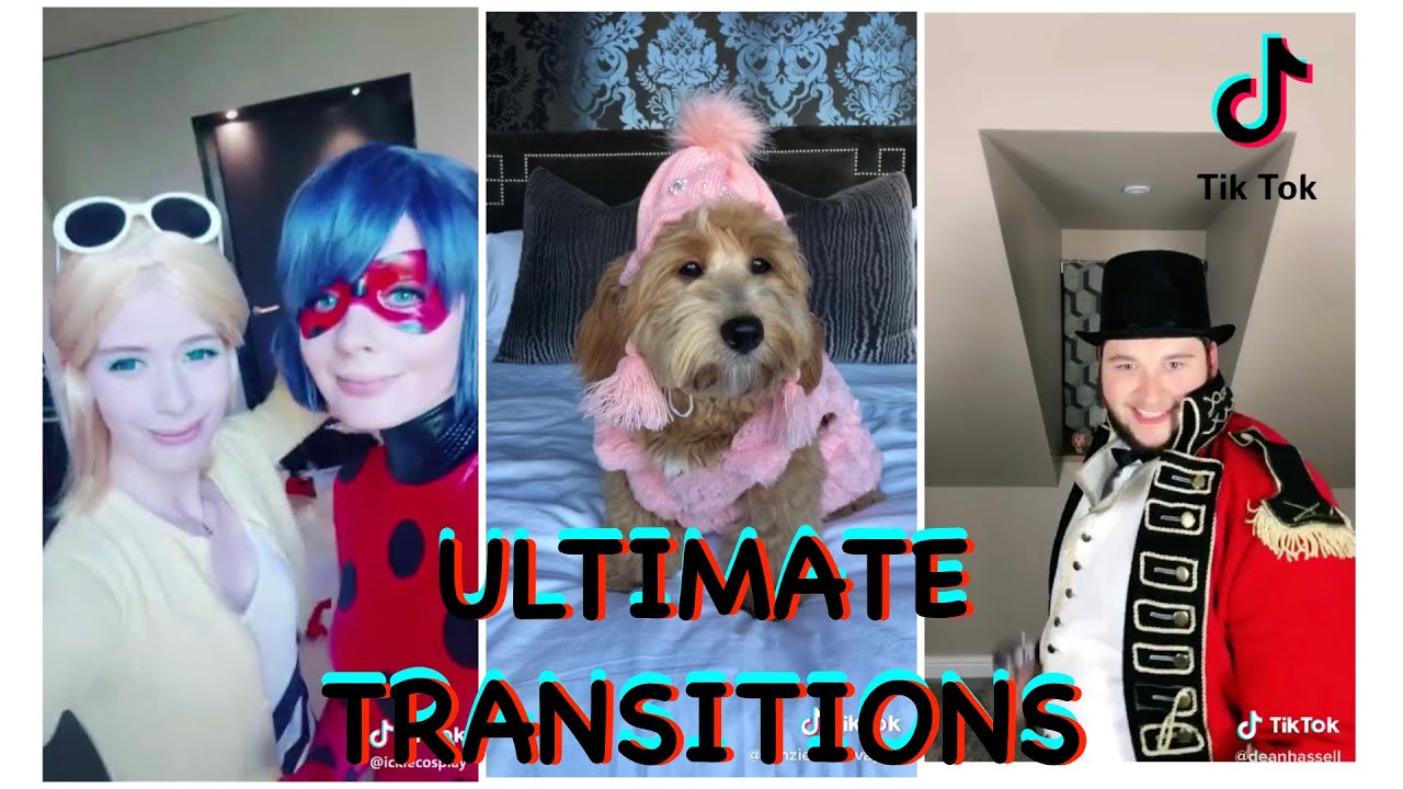 ULTIMATE TIKTOK TRANSITIONS - CLOTHES, HAIR, SHOES & MORE - TikToK