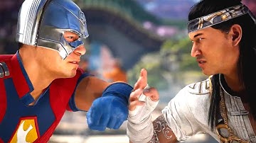 Mortal Kombat 1 - NEW Peacemaker & Liu Kang Interaction Dialogue