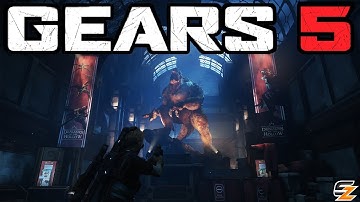 GEARS 5 Multiplayer Gameplay - New EXHIBIT Multiplayer Map Gameplay Walkthrough!