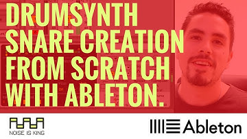 Create a snare from scratch with Ableton Live