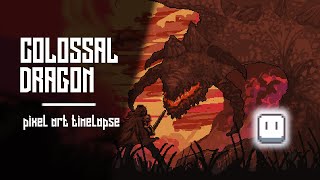 Colossal Dragon - Pixel Art Timelapse