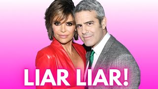 Lisa Rinna Calls Out Andy Cohen For Lying About Reunion Receipts! #rhobh
