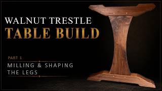 Walnut Trestle Table Build: Feet, Supports & Dry Fit | Part 2