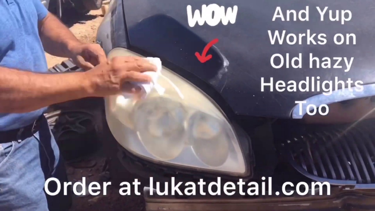 Deep Cleaning Polish For Bringing Back Old Car Paint Lukat Fix It Old