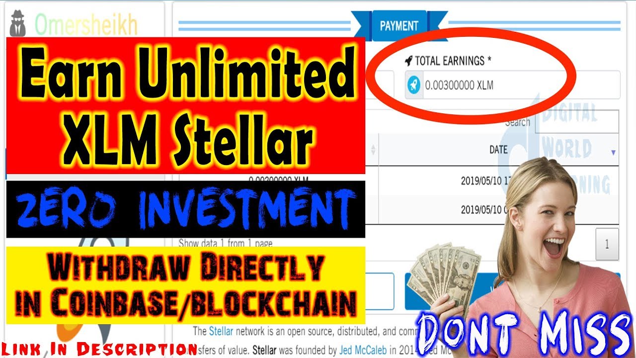 Earn Free Unlimited XLM Stellar Lumen Without Any Investment | Freexlm.com | Live Payment Proof