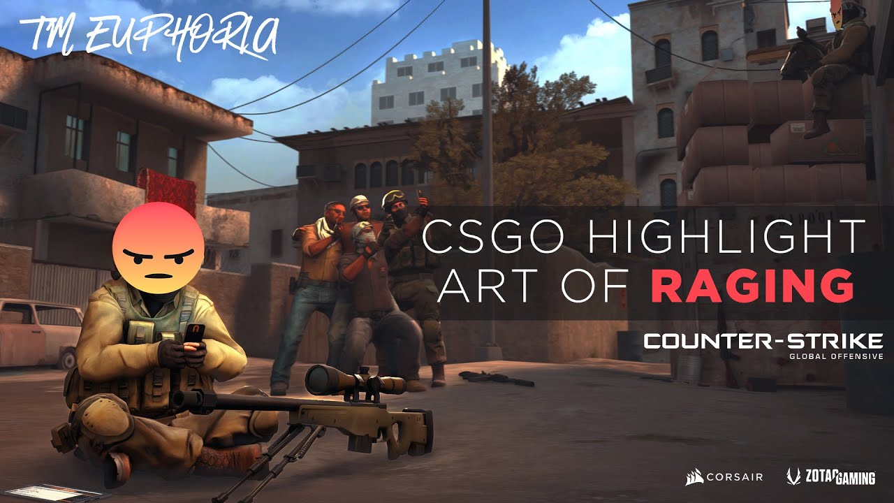 CSGO ART of raging | Stream Highlights | Euphoria CSGO India | CSGO ...