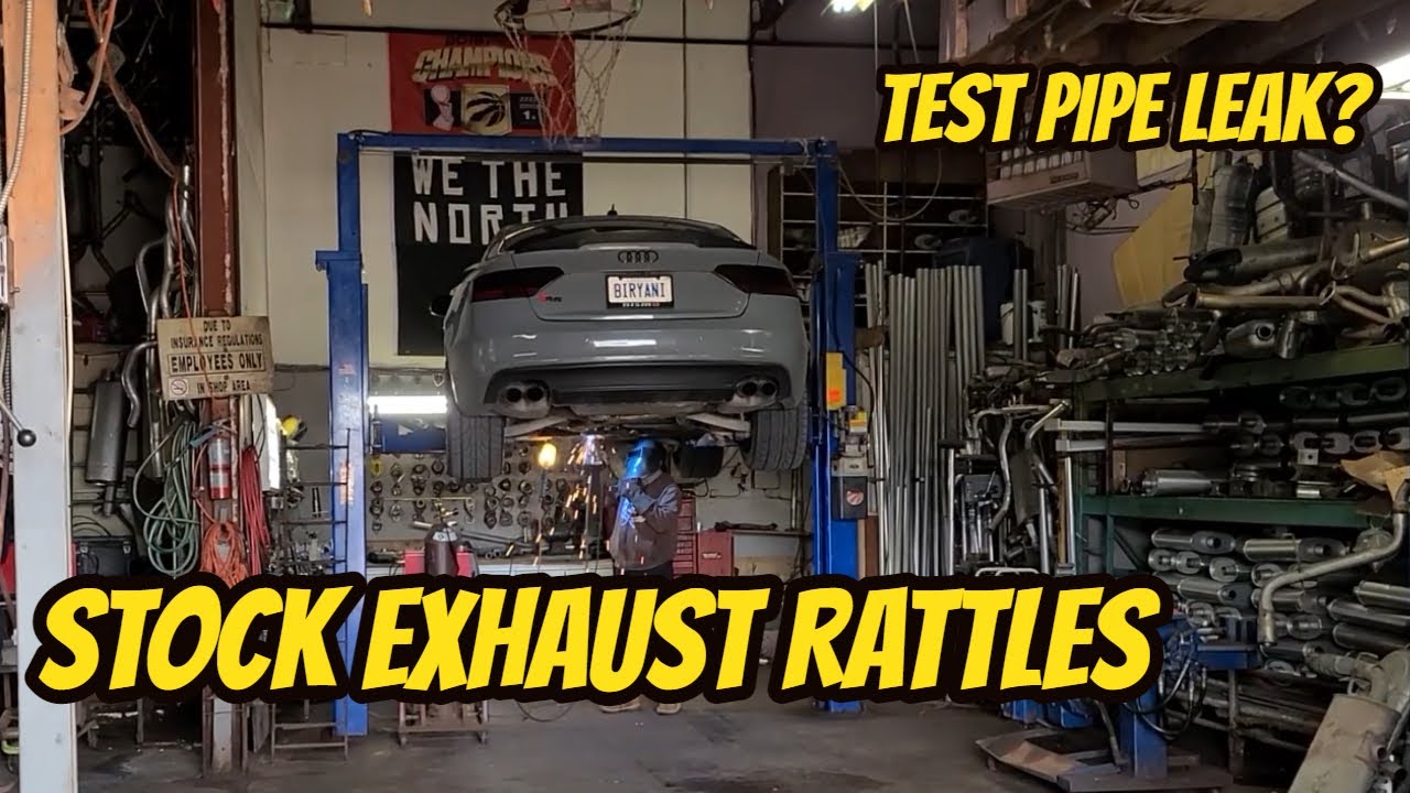 Fixing THE Exhaust Rattle/Leak on my S5 (and any 3.0T engine) + more
