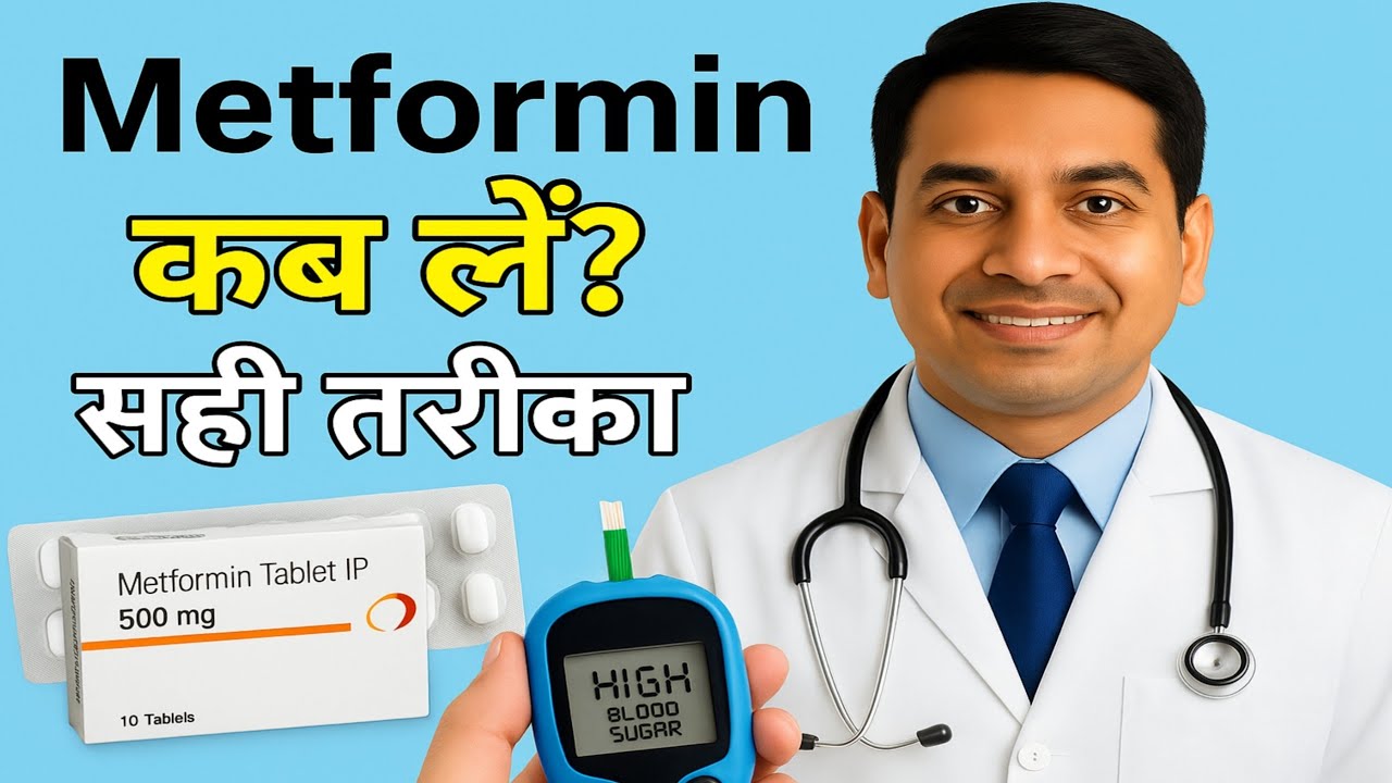Metformin 500 mg Explained | डायबिटीज, PCOS और साइड इफेक्ट की पूरी जानकारी