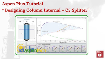 Aspen Plus - Designing Column Internal & Hydraulic Plot (C3 Separation)
