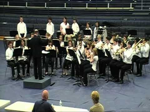 WACO High School Bands plays Little English Suite