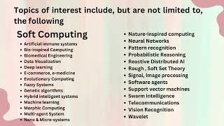 2nd International Conference on Soft Computing, Data mining and Data Science (SCDD 2024) screenshot 5