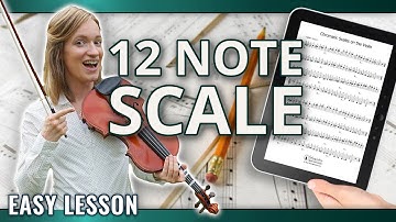 How to Play Chromatic Scales on a Violin - Easy Lesson