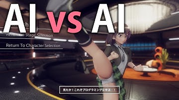 Unity chan vs Pronama chan AI Battle