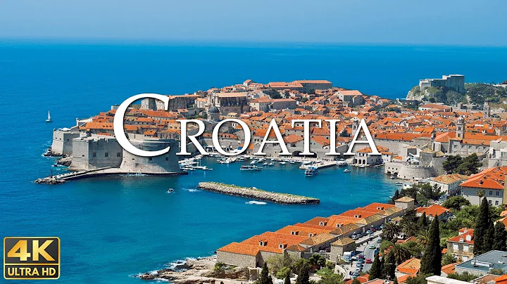 FLYING OVER CROATIA (4K UHD) - Relaxing Music With Stunning Beautiful Nature (4K Video Ultra HD)