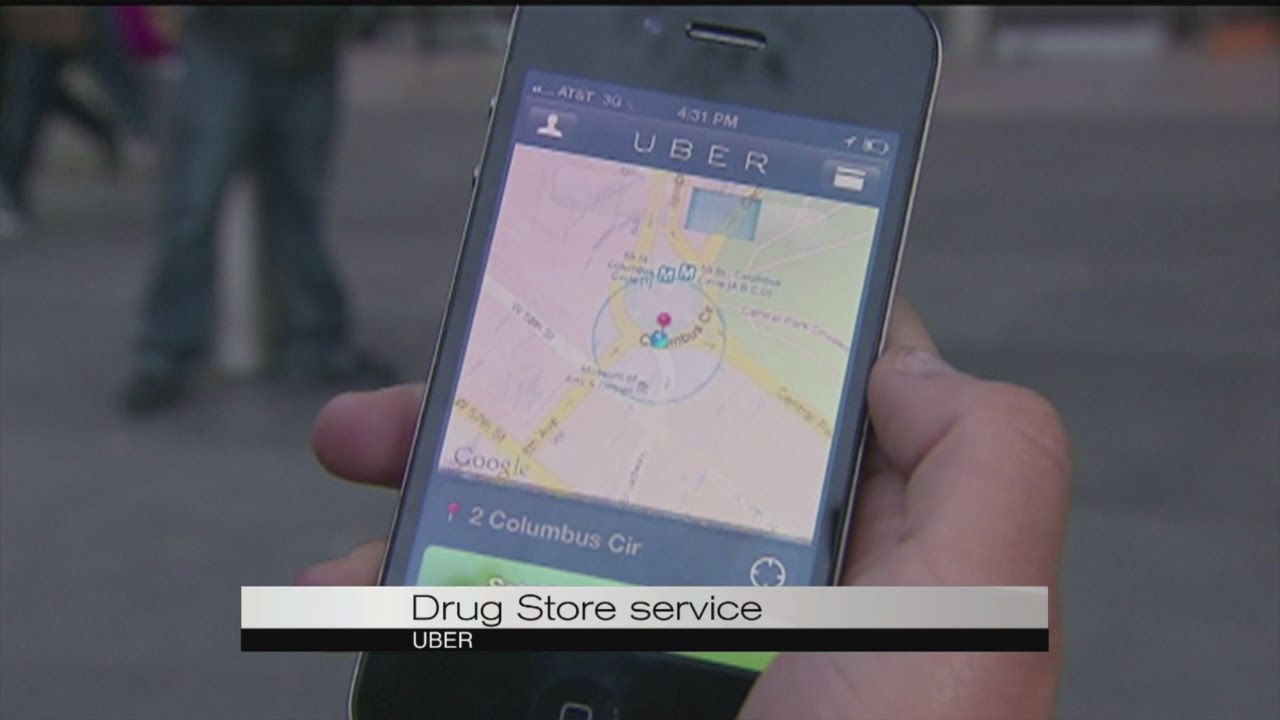 Uber drug delivery service