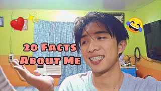 20 Facts About Me | First Vlog ❤️