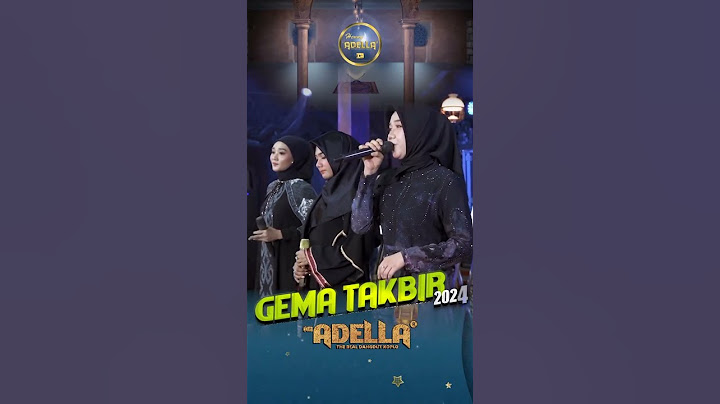 Gema Takbiran 2024 Bersama Adella #difarinaindra #adella #sdv