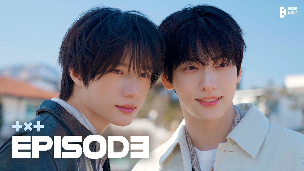 SOOBIN & BEOMGYU ‘SPUR' Photoshoot Sketch | EPISODE | TXT (투모로우바이투게더)