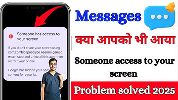 Fix Someone Has Access to Your Screen | com.android.systemui | You