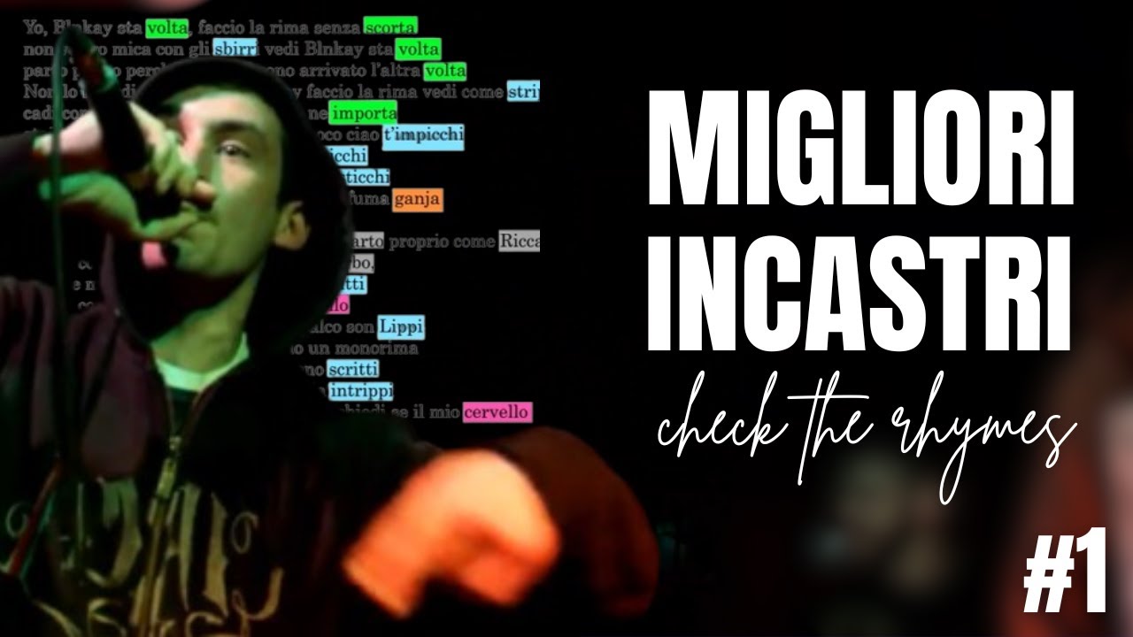 I MIGLIORI INCASTRI del Freestyle Italiano: Check The Rhymes (PARTE 1)
