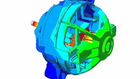 Electric Motor FEM Structural and Dynamics
