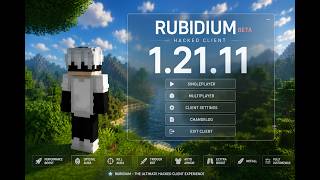 RUBIDIUM CLIENT 1.21.11 RELEASED! Clean UI + OP Modules