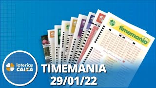 Resultado da Timemania - Concurso nº 1742 - 29/01/2022