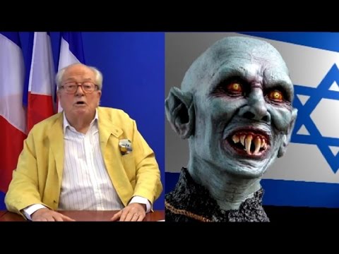 Jean Marie Le Pen : le martyr de Gaza 18/07/14