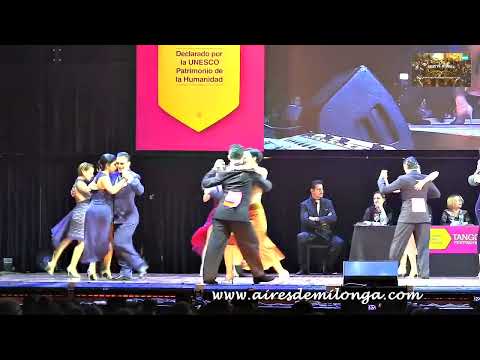 Mundial 2015, Final, 4 Ronda, Argentine tango. Maksim Gerasimov, Maria Marinova.
