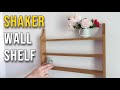Sounds of the shop | Building a wall shelf.