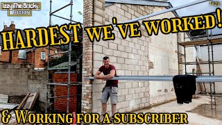 CAN I make it PAY? Building a GARAGE for a subscriber | IzzyTheBricky Weekly episode 25 #vlog