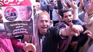 شاهد الانتخابات المصريه من قرية جروان المنوفيه تكسر كل القواعد من اجل المشاركة فى الانتخابات