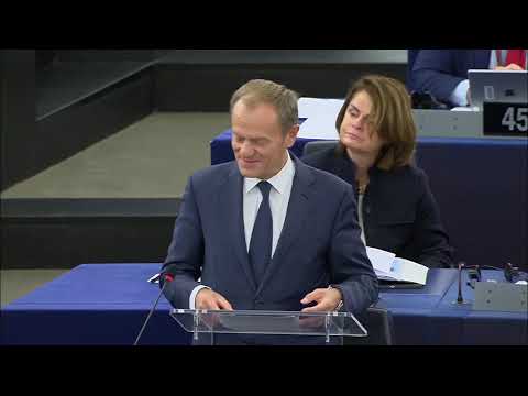 #EPlenary (day 2): opening statements by Donald TUSK and President Jean-Claude JUNCKER