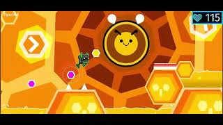"B" 100% (medium demon)by motleyorc&ScorchVx||geometry dash