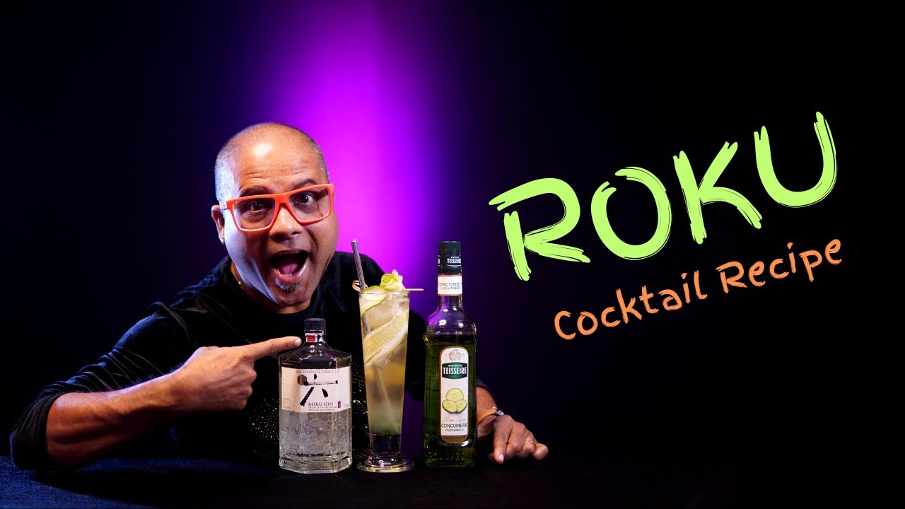 Cucumber & Gin Cocktail Recipe Roku Gin Cocktail Dada Bartender