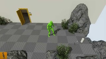UE4 Adventure Kit WIP 38 - Fourth Game Style Example - Point And Click