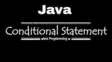 Conditional Statements in Java [Hindi/Urdu] #4