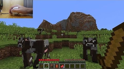 Awesome Accelerometer Mouse with Minecraft!!!