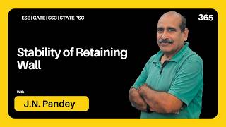Stability of Retaining Wall | Lecture 365