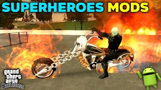 Best SuperHeroes Mods For GTA San Andreas Android. screenshot 1