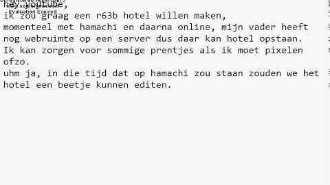 Hoe maak ik een r63b hotel?