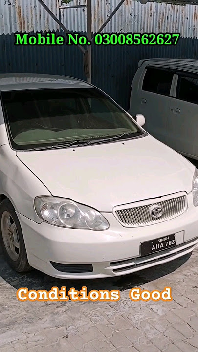 Toyota Corolla 2d Saloon Model 2004 For Sale #toyotacorolla #2dd_Saloon #cheep_car  #khayyamtv
