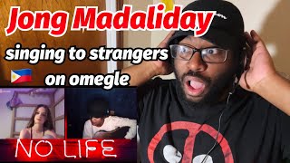 🇵🇭 Jong Madaliday - singing to strangers on omegle | i’m inlove with these 3 angels | REACTION!!!