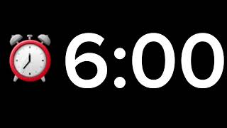 นาฬิกา 6:00 เสียงดัง 1 2 4 10