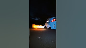 Loudest Scion Tc shoots massive flames and pops